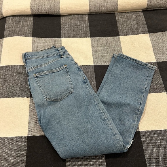 Agolde Light Blue Denim Jeans - Picture 1 of 5